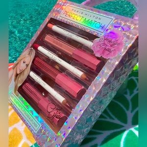 💋PARIS HILTON💋NWT Perfect Match Set - 3 velvet matte gloss, 3 long wear liners